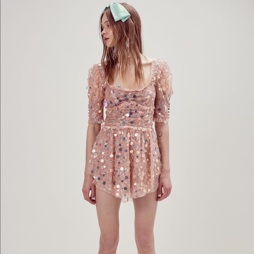 For Love and Lemons Ace Mini Dress